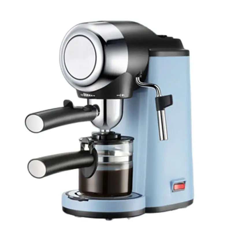 Home Coffee Machine Small Full-Semi-Automatic Italian Instant Grinding Mini Steam Milk Foaming Machine Integrated Intelligence