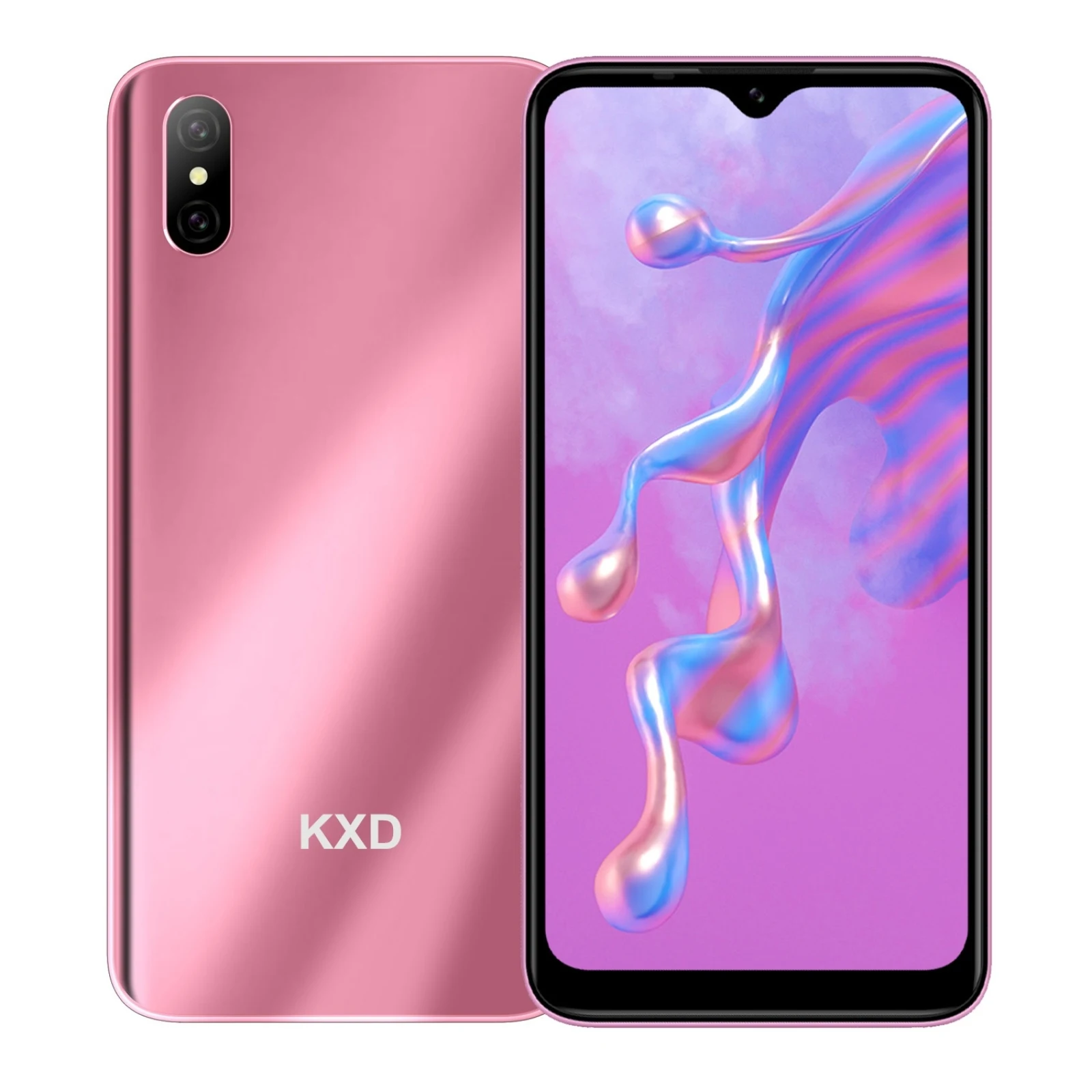 

Ken Xin Da KXD D58 Android 10 Mobile Phone 6.22" Screen MTK6739 Quad Core 2GB RAM 32GB ROM 4G Smartphone 8MP Dual Cam 3600mAh