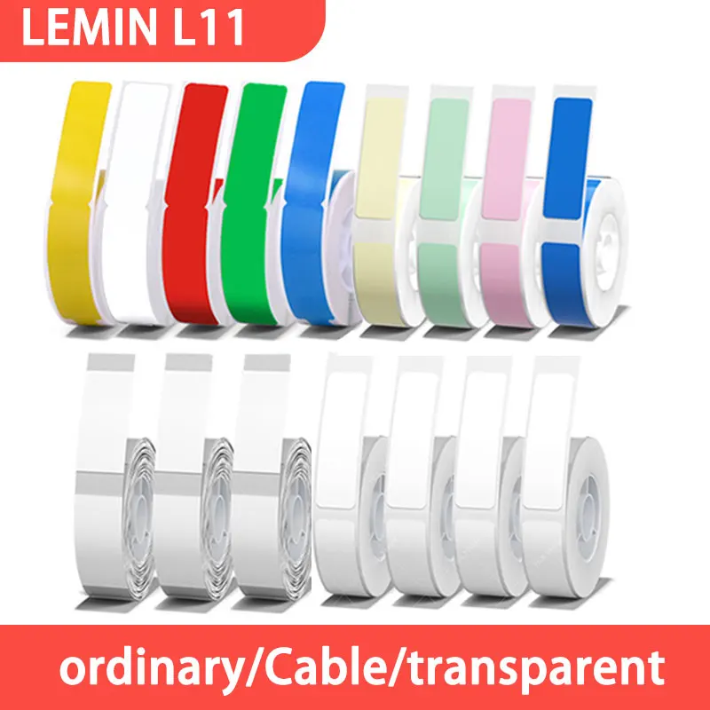LEMIN L11 мини принтер для этикеток бумажная печатная этикетка водонепроницаемая
