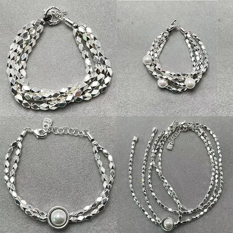 Роскошный 2024 Испания Unode 50 последний бестселлер тренд многослойный браслет из