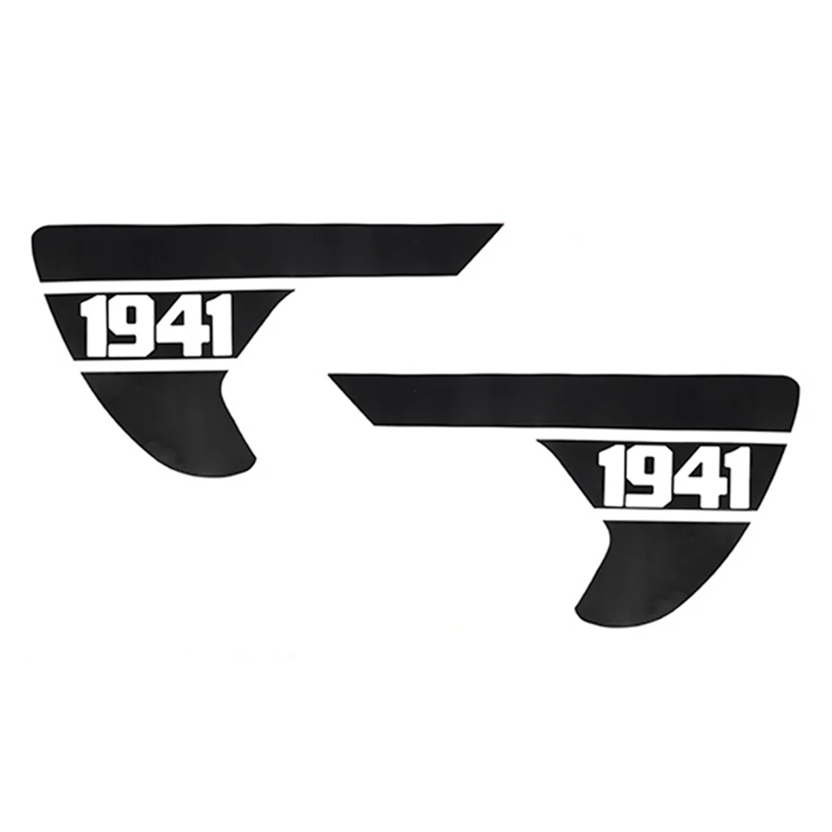 Наклейки с боковым вентиляционным отверстием 1941 черная наклейка Precut из ПВХ для JL