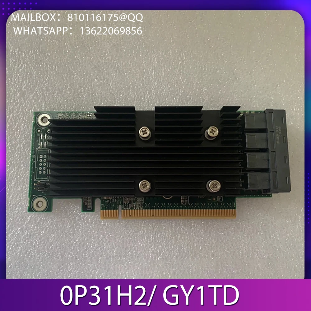 Для сервера DELL R730XD R930 PCI-E четырехпортовая карта твердотельного управления 0P31H2 GY1TD