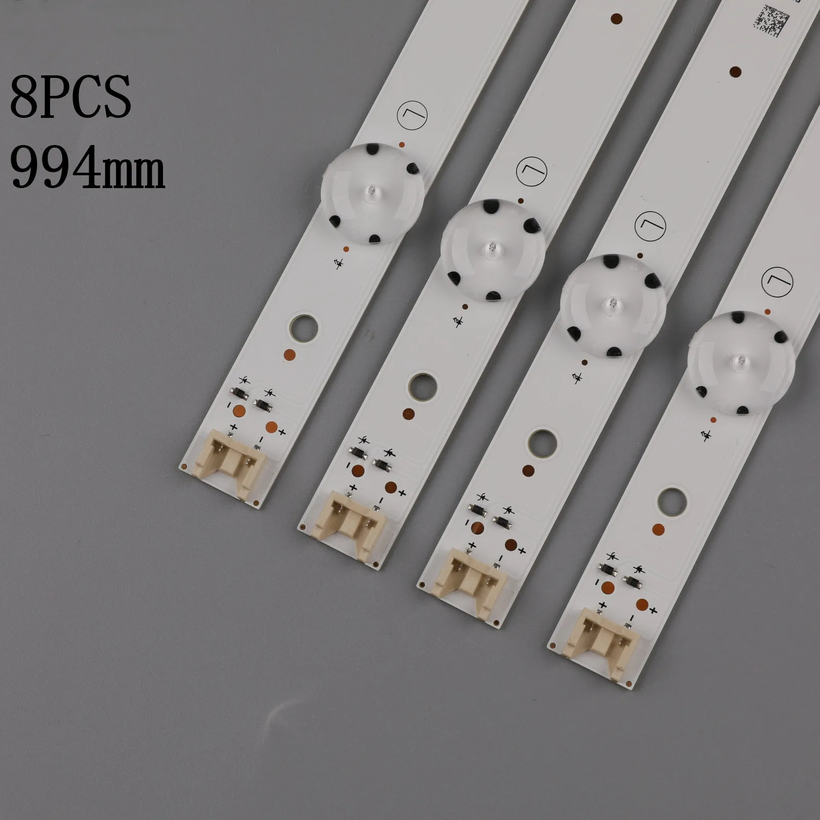 Светодиодная лента для подсветки 8 шт лампа ламп 49UH610A 49UH6100 49LF5100 49UH6030 49UF640V 49UF6407