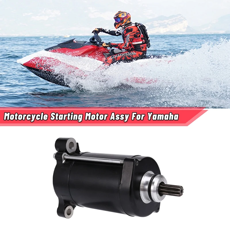 

12V Motorcycle Starting Motor Assy For Yamaha 6D3-81800-00-00 Ccw Pmdd