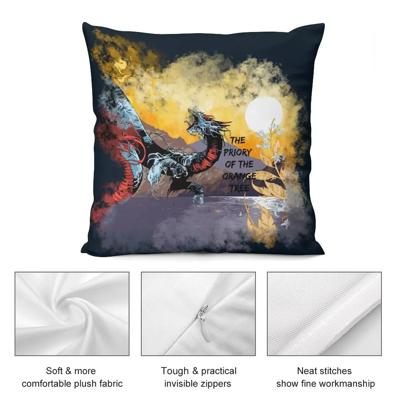 Призвезда оранжевого дерева слово декоративная подушка рождественские подушки