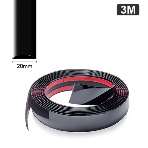 Яркая полоса, декоративная полоса для автомобиля, универсальная хромированная полоса для бампера на окно против царапин, молдинговые стили, аксессуары для автомобиля, уплотнение