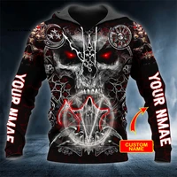 cosplay reaper ghost gothic skull satan baphomet devil retro long sleeves menwomen 3dprint harajuku streetwear funny hoodies m5