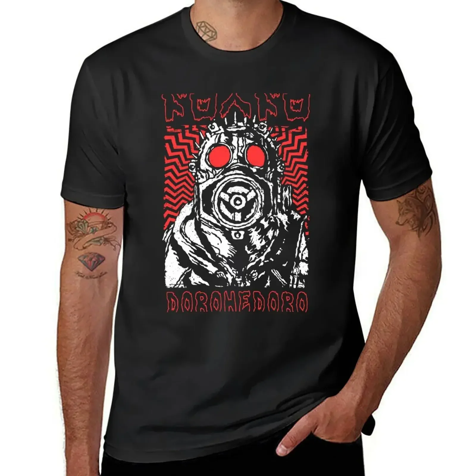 Kaiman -- DOROHEDORO Manga Design VI1 футболка аниме одежда пот корейские модные летние топы