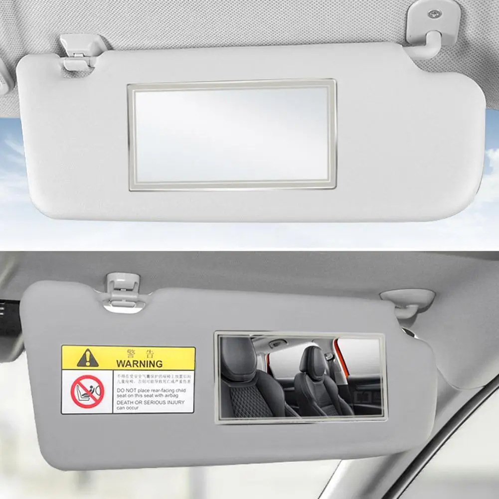 

1PC Car Interior Mirror Portable Car Sun-Shading Makeup Mirror Auto Visor HD Cosmetic Mirrors Universal Car Interior Mirror