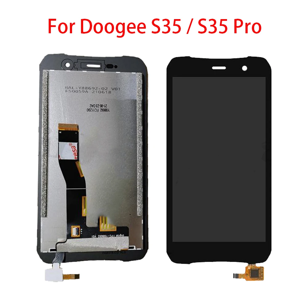 Полный экран Для Doogee S35 S40 S61 S80 S86 S88 S95 S96 S97 S89 S98 Pro Plus Lite ЖК-дисплей цифровой