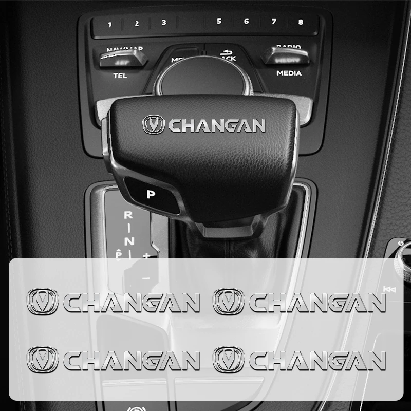 Декоративные наклейки с логотипом автомобиля, Креативные аксессуары 2023 для Changan CS75 CS35 CS15 CS95 RAETON CX70 CS55 EADO CX20 CS15EV Alsvin