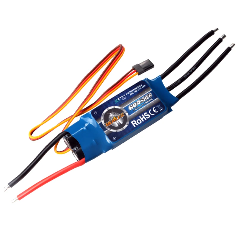 ZTW Beatle ESC 30A / 40A 50A 60A 70A 80A 2-6S Lipo электрический бесщеточный контроллер для