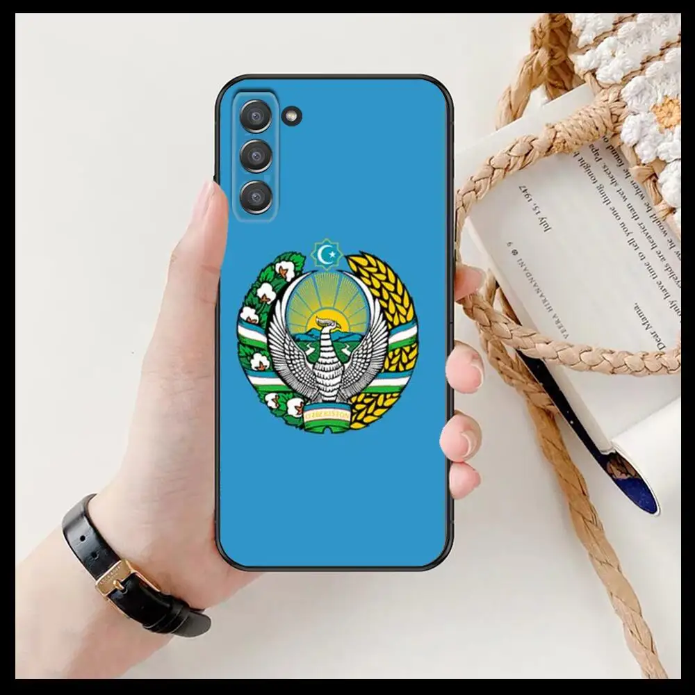 Чехол для телефона с национальным изображением Узбекистана SamSung Galaxy s6 s7 S8 S9 S10E S20
