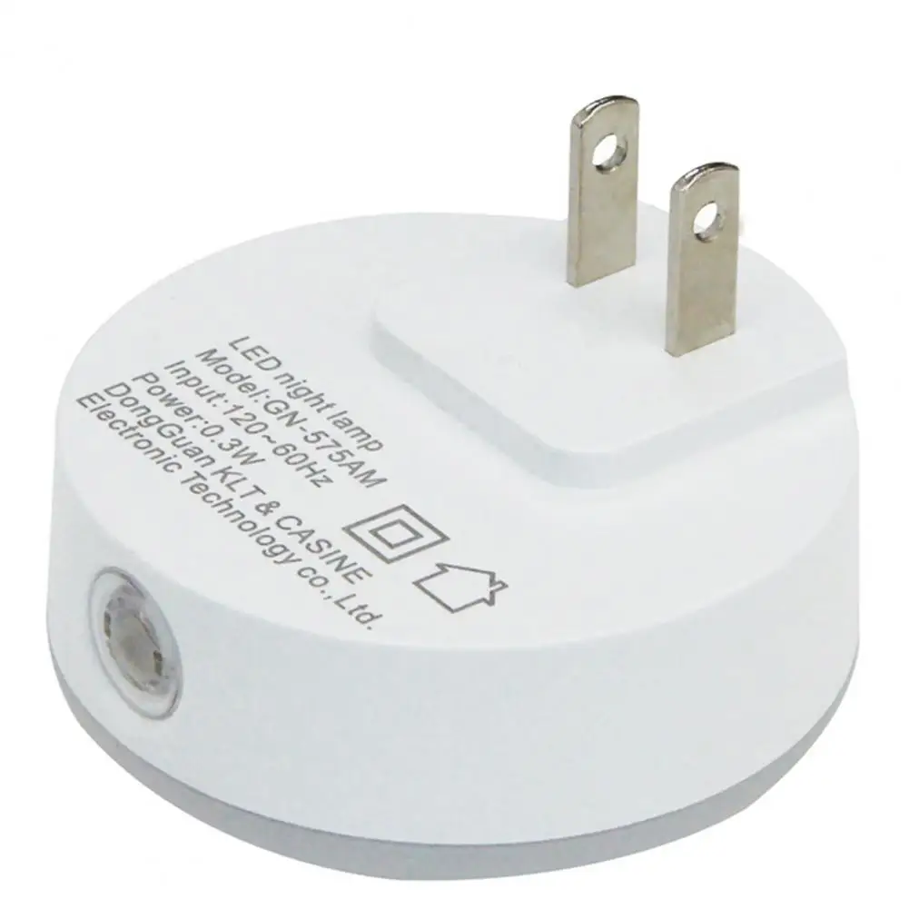 

Practical 110V/0.3W Plug And Play Energy-saving Light Sensor Control Wireless Mini LED Lamp LED Wall Lamp Illumination
