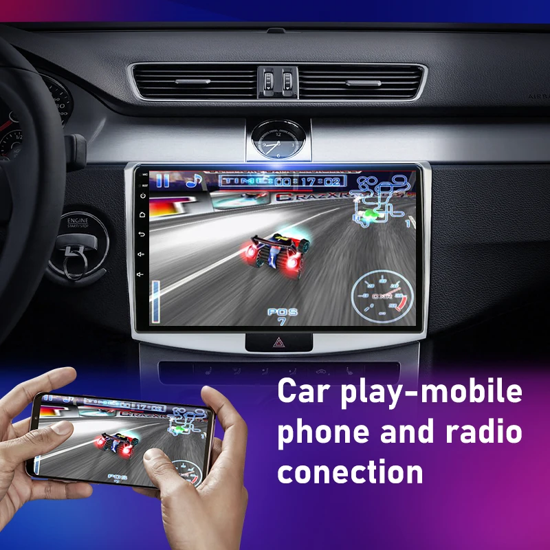 Автомагнитола для VW Passat B7 2011-2015 мультимедийный видеоплеер на Android Volkswagen 2Din стерео