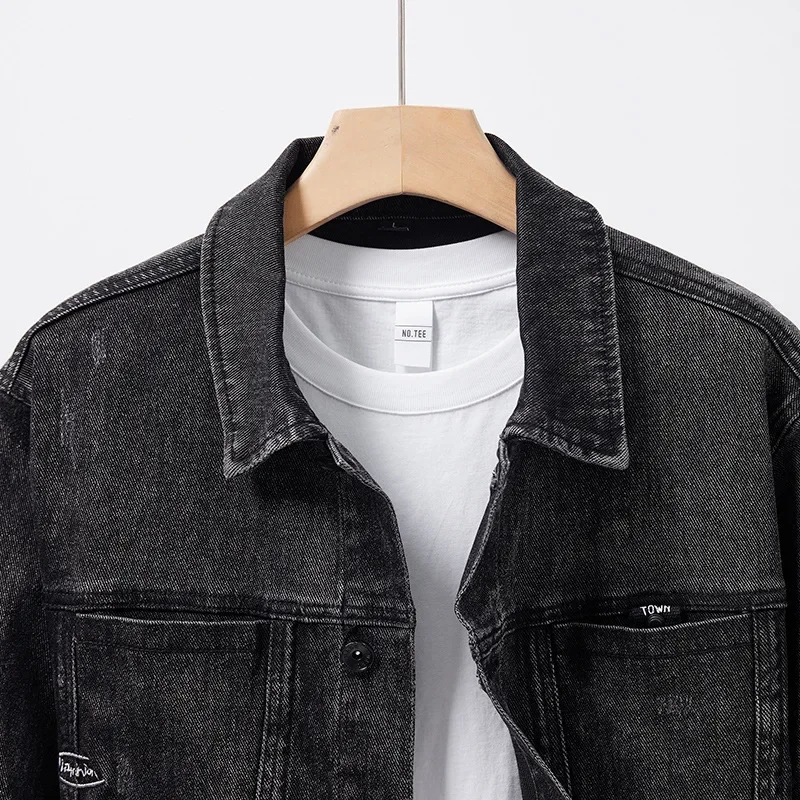 Новое поступление осенне-зимняя черная серая мужская эластичная простая