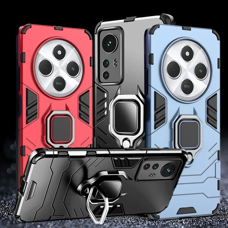 Роскошный тонкий матовый бронированный чехол Redmi 14R для Xiaomi чехлы с тонкой