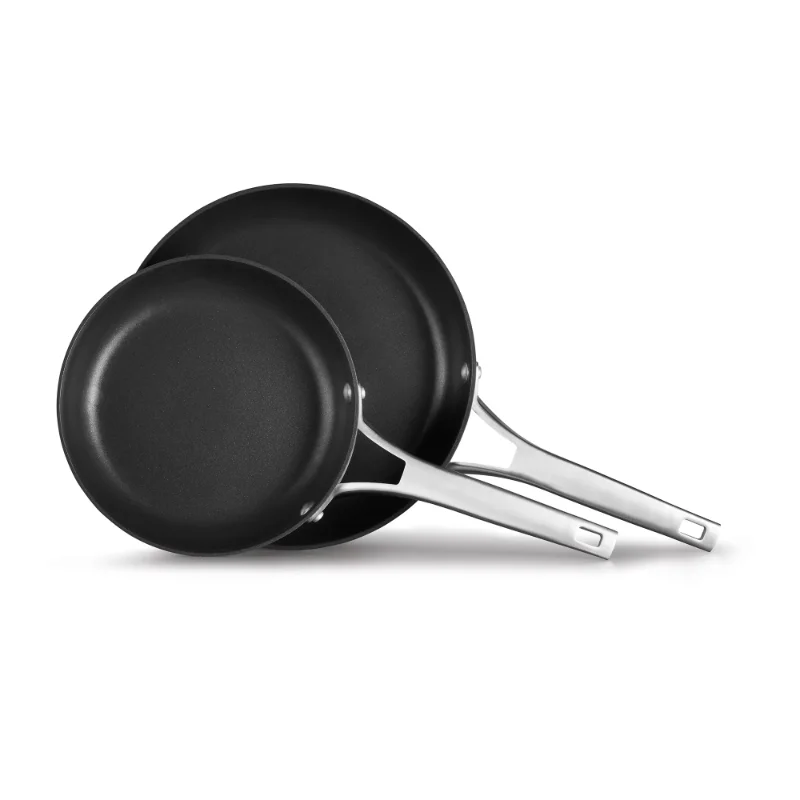 

Calphalon Premier MineralShield Nonstick Frying Pan Set, 10-Inch and 12-Inch Frying Pans