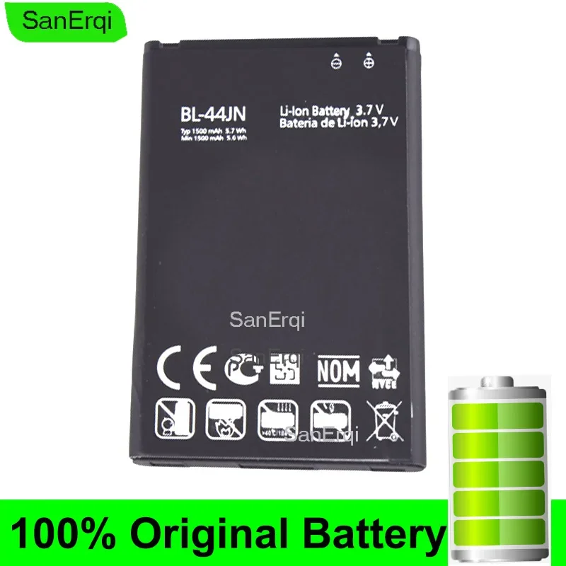 Для LG P970 E730 P690 P693 E510 C660 p698 c660 ms840 L5 E610 E400 Аккумулятор BL-44JN BL 44JN BL44JN Высокое качество