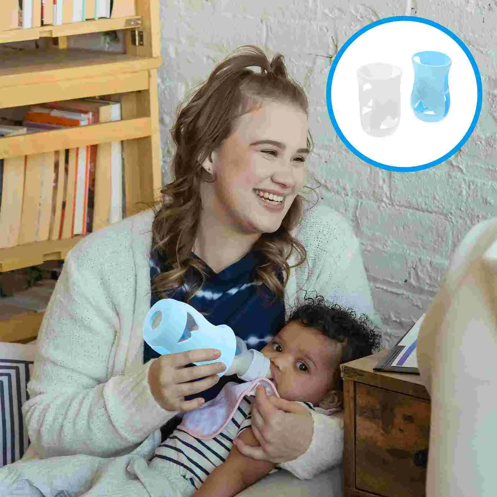 

4Pcs Cover Hollow Bottle Sleeve Bottle Sleeve Feeder Protector Bottle Covers for Home Outdoors Protection