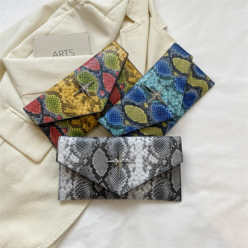 

Women Dinner Bag Fashion New Banquet Hand Bag Evening Messenger Bag Envelope Bag Pu Leather Card Storage Moneyclip Clutch Bag
