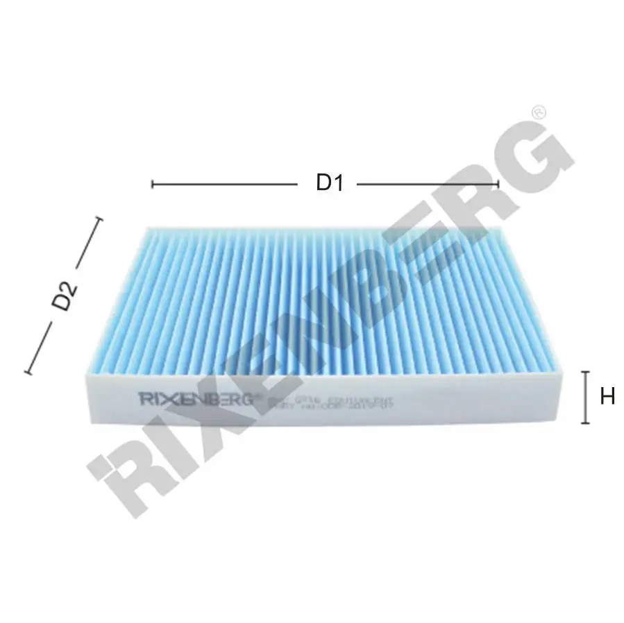 

CABIN FILTER FILTER FOR FIAT 500L / 500X 1.4- 1.6 (2013)