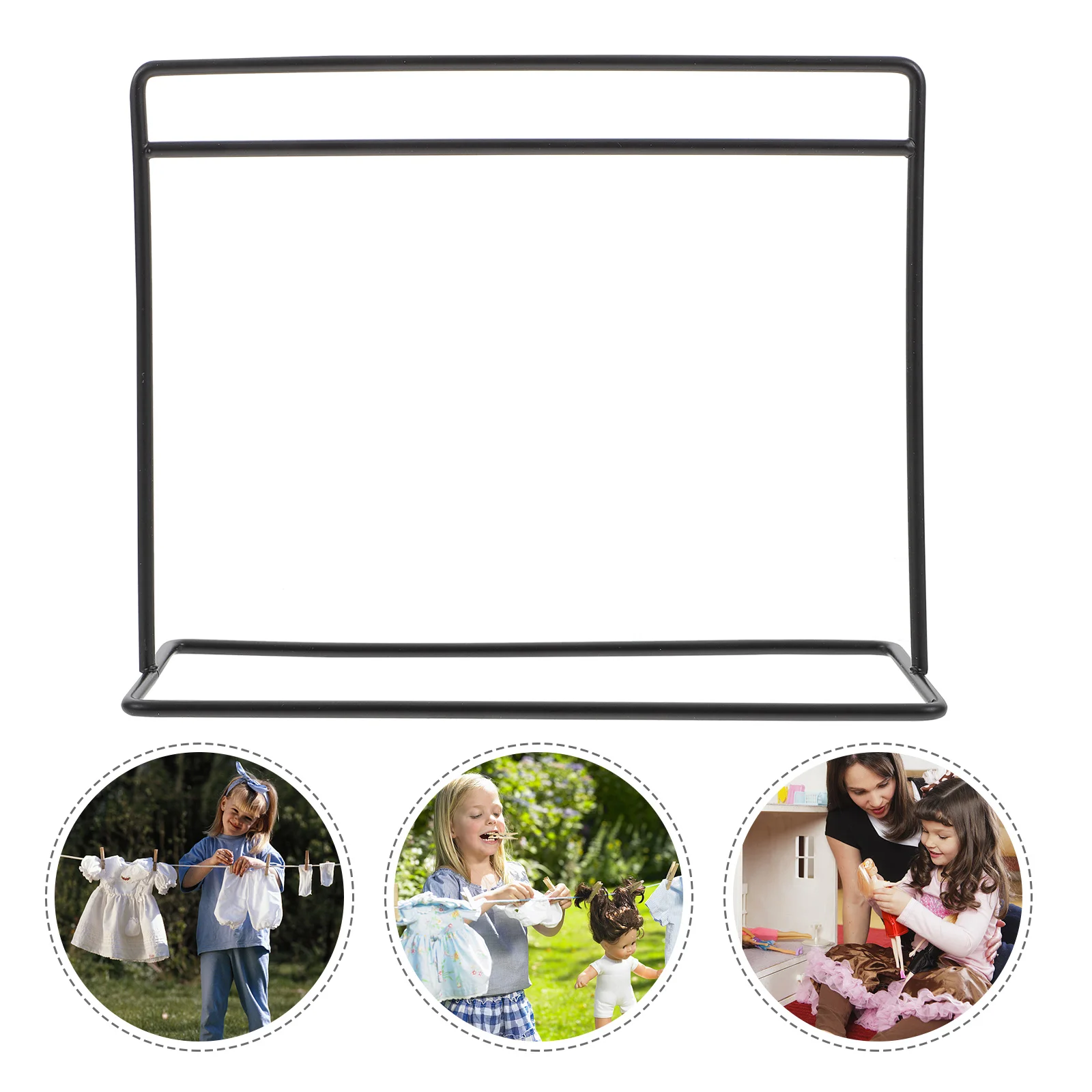 

Rack Clothes Miniature Garment Hangers Ornaments Decorations Supplies Bedroom Furniture Laundry Accessories Closet