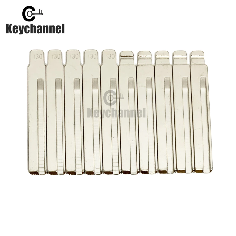 10Pcs Key Blades for Xhorse and Keydiy KIA Hyundai Style HYN17R /HY18R #130 KD VVDI Remote Blade For Kia SSANG YONG - купить по