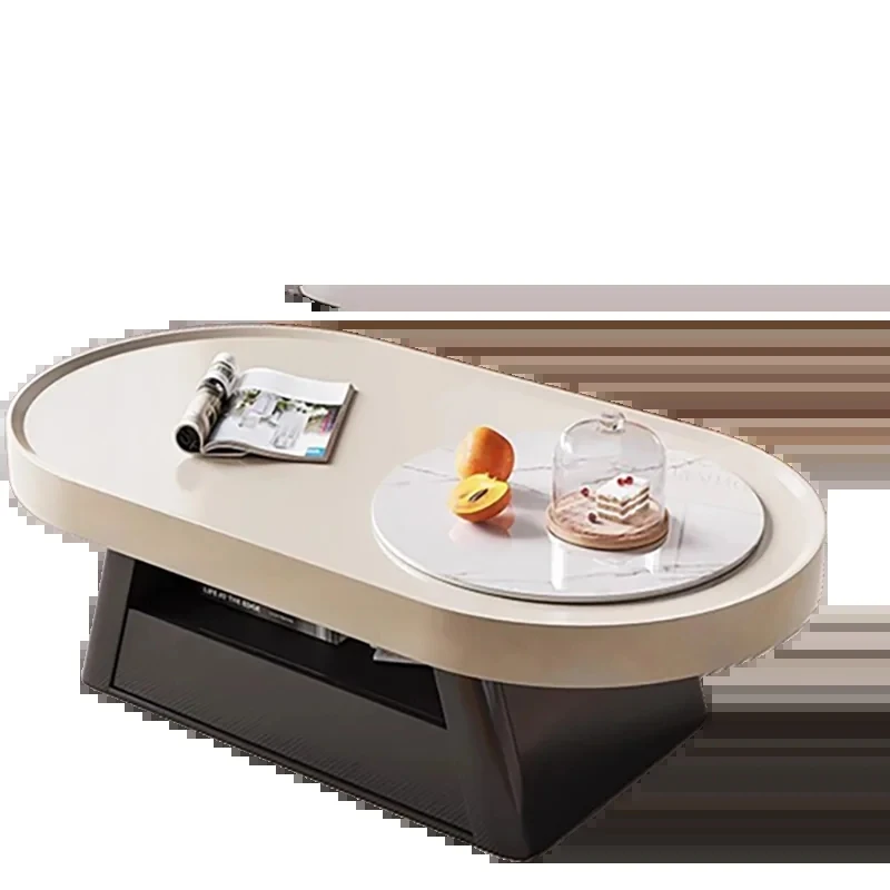 Классические дизайнерские журнальные столики овальные деревянные элегантные