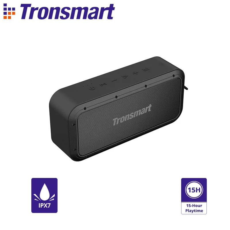Портативный Bluetooth-динамик Tronsmart Force Pro 60 Вт IPX7 водонепроницаемый поддержка