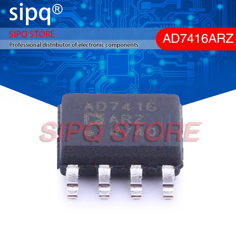 

10 шт./лот AD7416ARZ AD7416 SOP8 10-битный цифровой датчик температуры (AD7416) и четырехканальный ADCs новый оригинальный