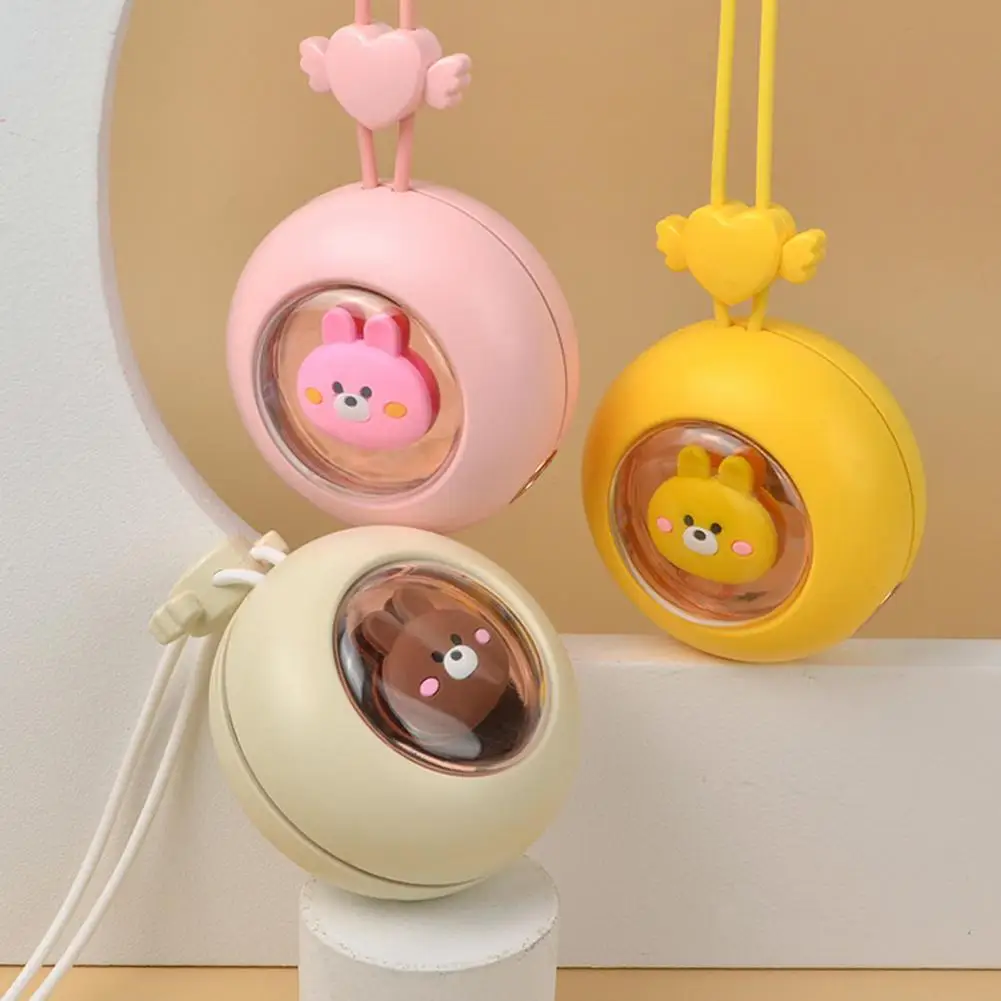 

Hanging Neck Fan Excellent Lightweight Multipurpose USB Charging Lazy Mini Fan with Night Light for Dorm Mini Fan Mini Fan