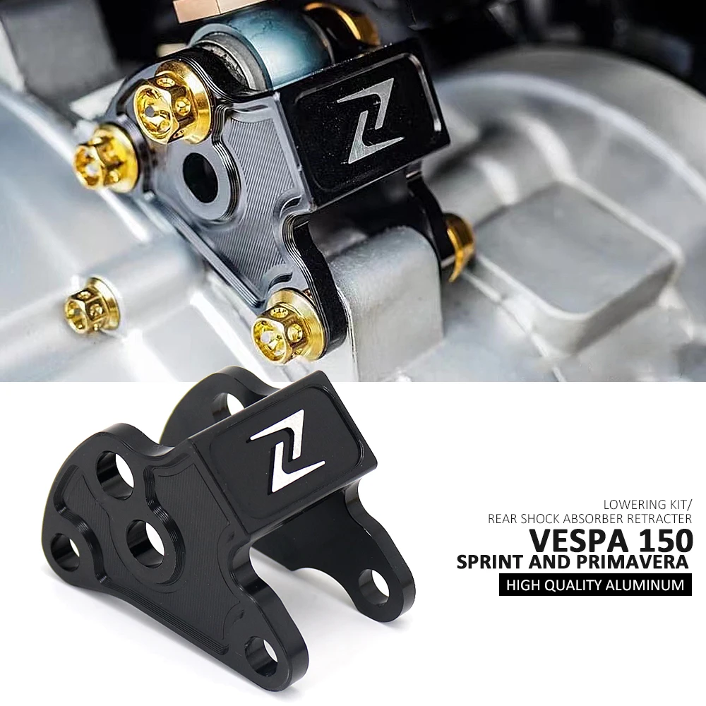 

New Motorcycle Accessories Lowering Link Kit Black/Titanium/Red/Gold/Blue For Vespa SPRINT Sprint 150 PRIMAVERA Primavera 150