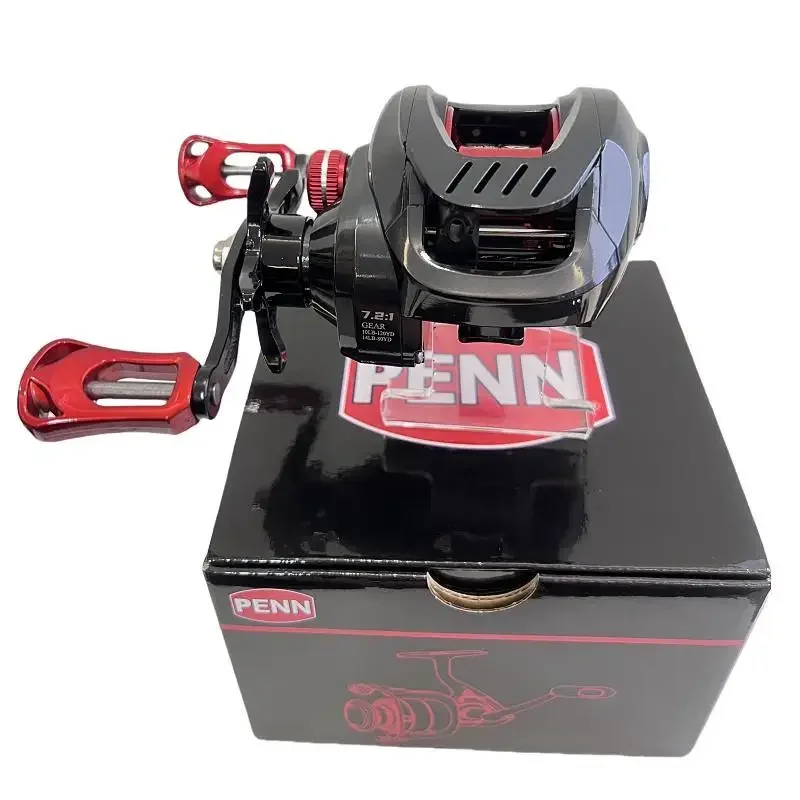 Мощная рыболовная катушка с передаточным числом 7 2:1 шарикоподшипниками 6 + 1BB и