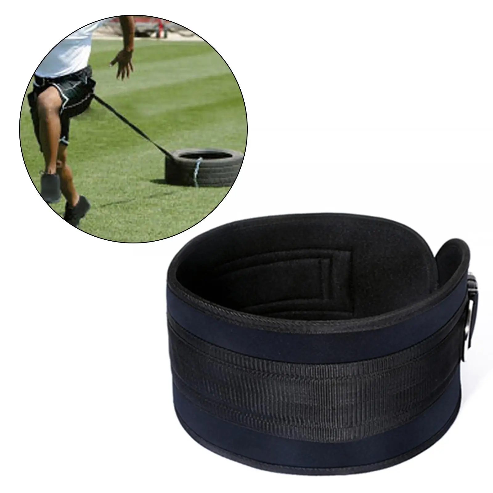 

Running Training Resistance Band Belt Exercise Waist Belt for