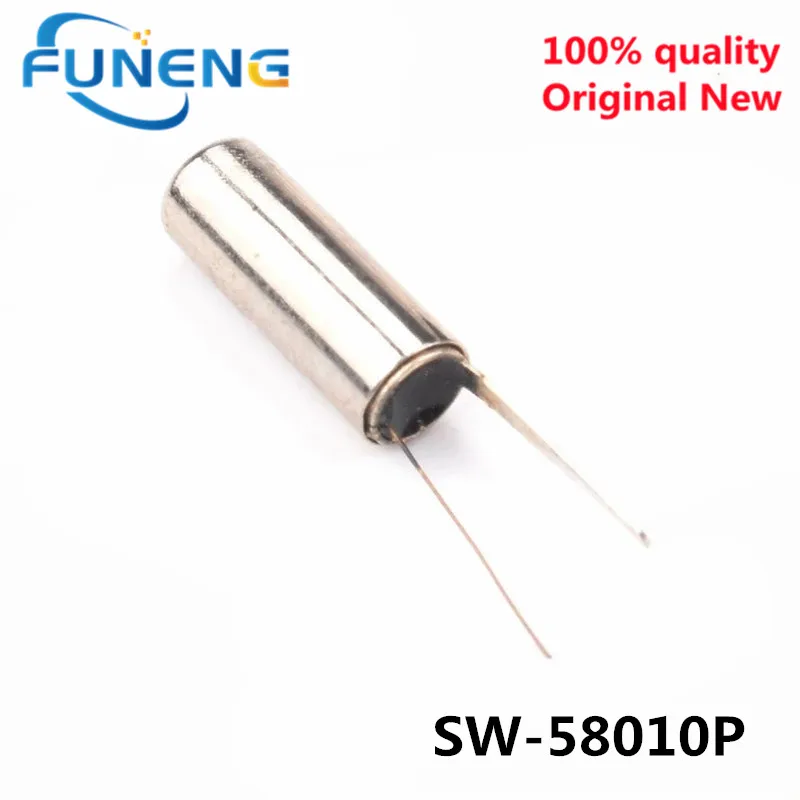 10 шт.-50 шт. Φ Высокочувствительный SW 58010P шаровой переключатель, датчик угла наклона, вибрация