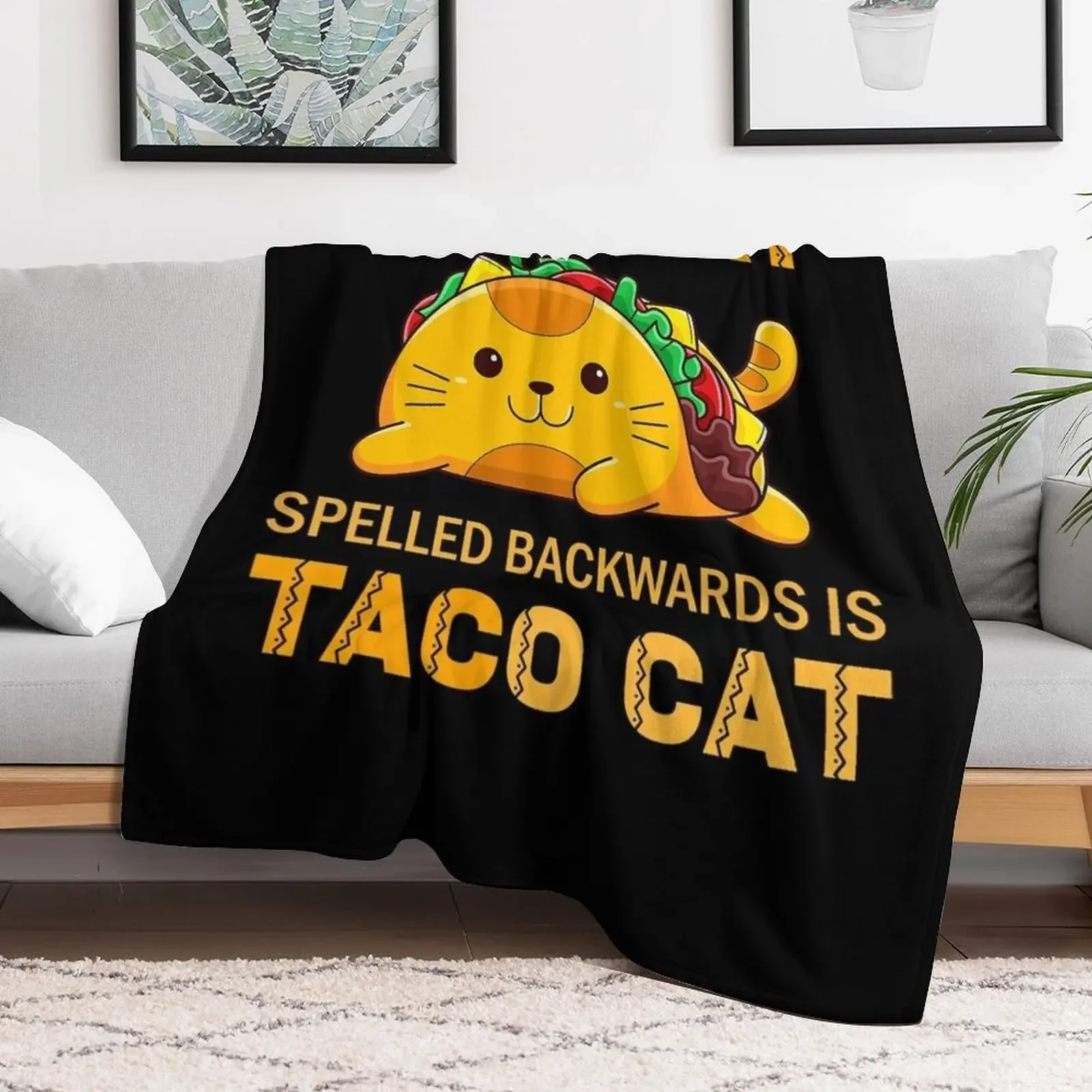 Plush TacoCatfor Kids плед