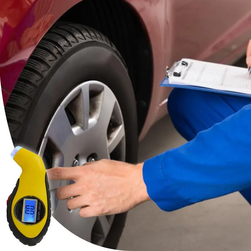 150 PSI цифровой манометр для шин инструмент автомобиля грузовика велосипеда с