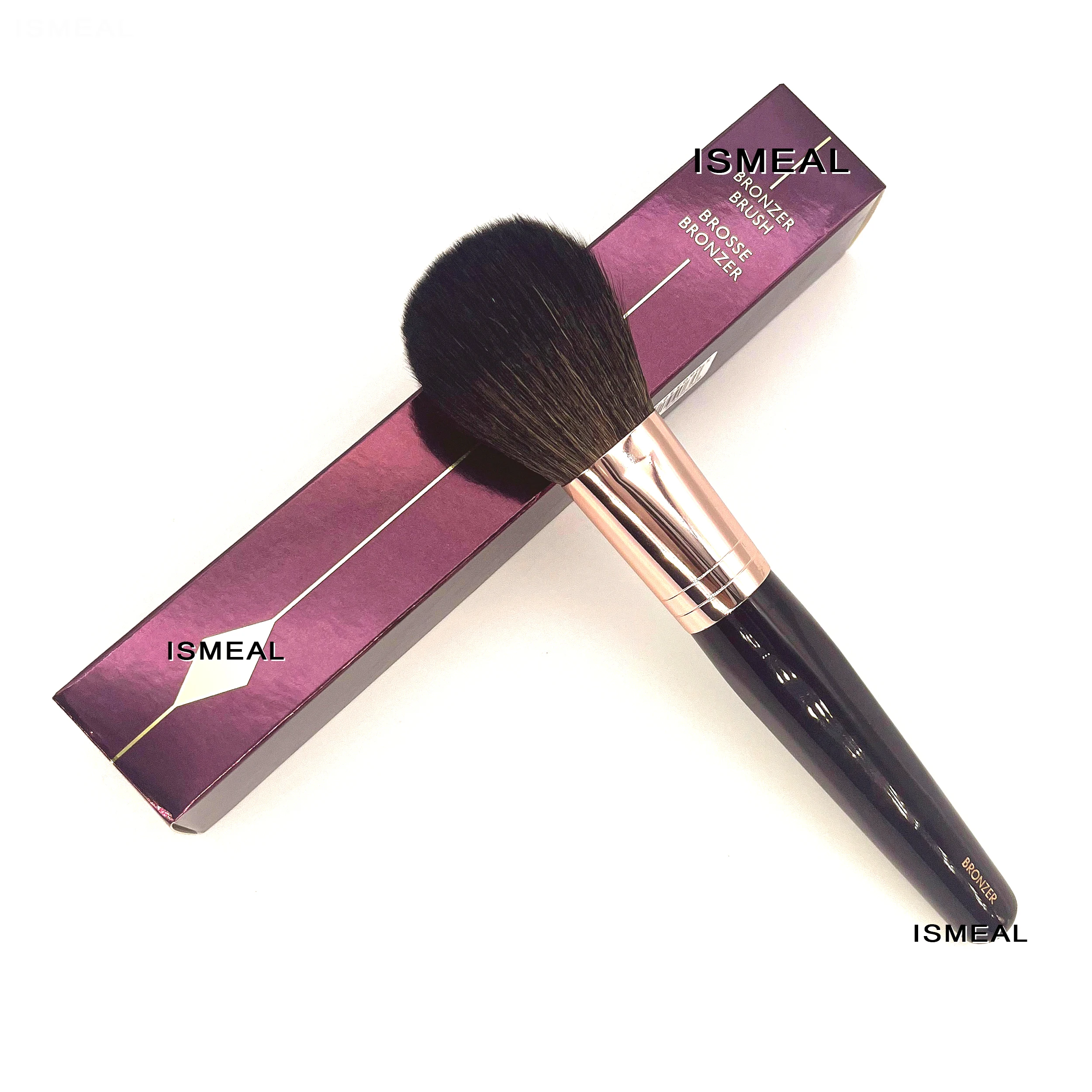 

CT Bronzer Makeup Brush - Loose Powder Brush Large Bronzer Powder Brush Squirrel & Goat Hair Makeup Brush Big Powder Makeup Tool