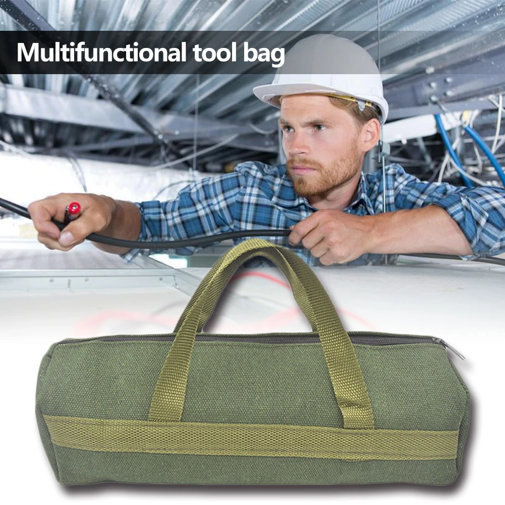 

Multi-functional Handbag Storage Pouch Practical Classic Texture Convenient Wrench Tool Bag Screwdrivers Organizer
