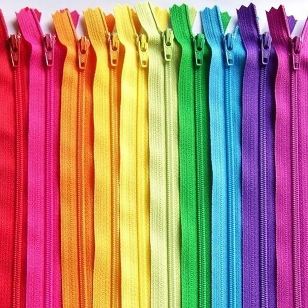 

15pcs Colorful Nylon Coil Zippers Tailor Garment Sewing Handcraft DIY Accessories