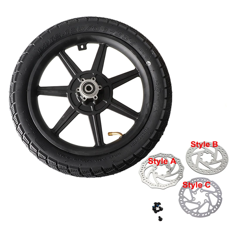 Brand new 14 inch aluminum wheels with 14x2.125 tires for electric ...