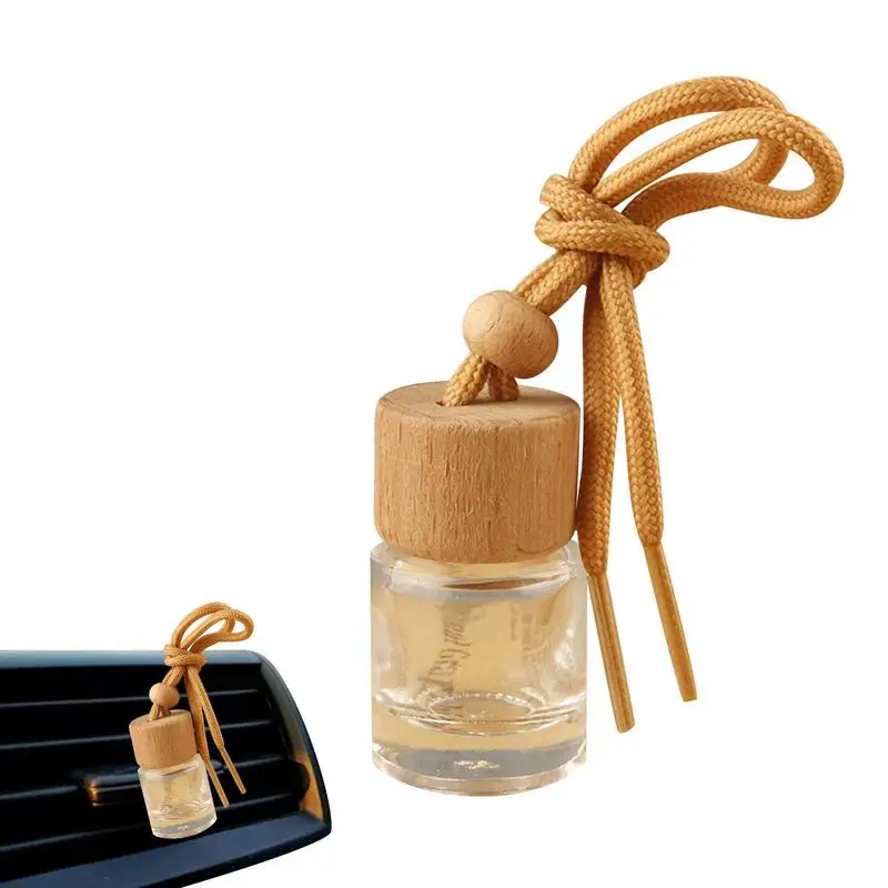 

Car Hanging Perfume Bottle Portbale Car Air Freshener Perfume Diffuser Easy To Use Empty Refillable Aromatherapy Pendant Vials