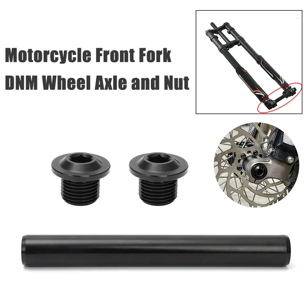 

Для Surron X S Light Bee Segway X X260 X160 Алюминиевая передняя вилка мотоцикла DNM, ось колеса и гайка, аксессуары для бездорожья Dirtbike