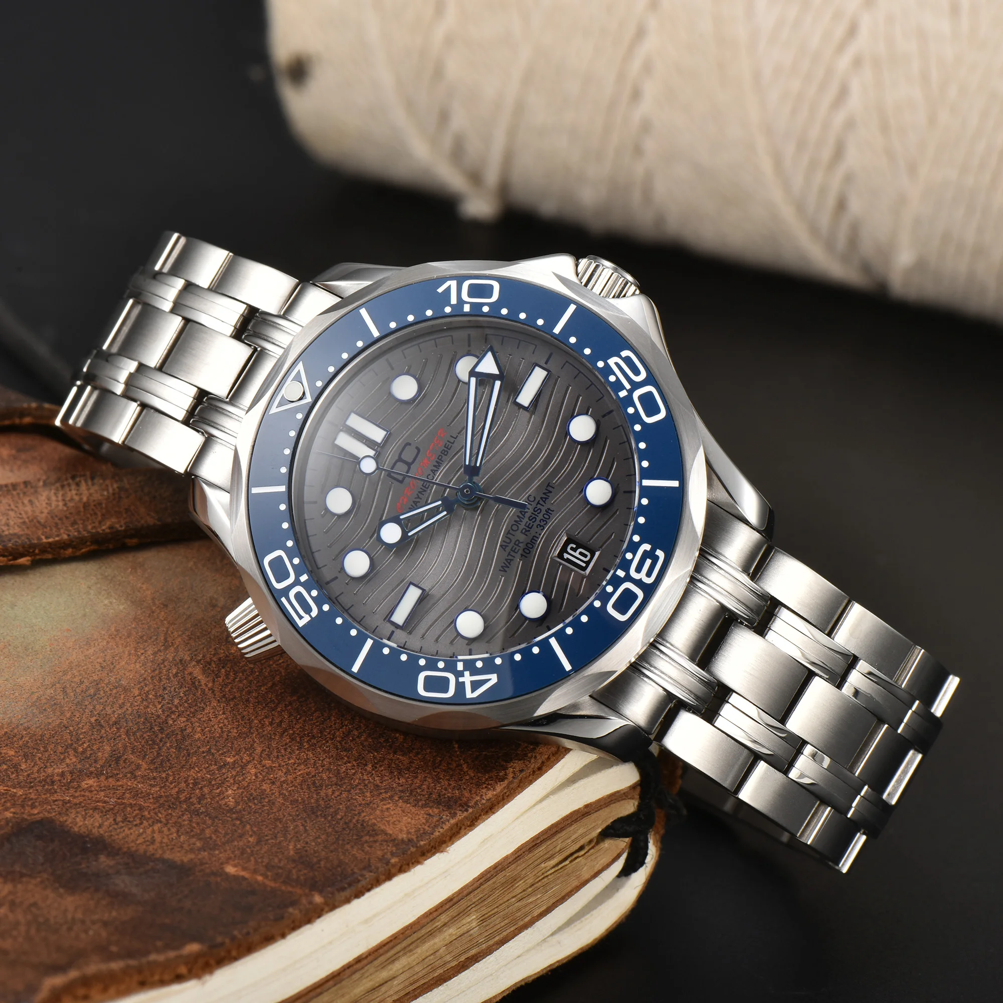 Мужские механические наручные часы DC класса &quotлюкс&quot цвет в ассортименте