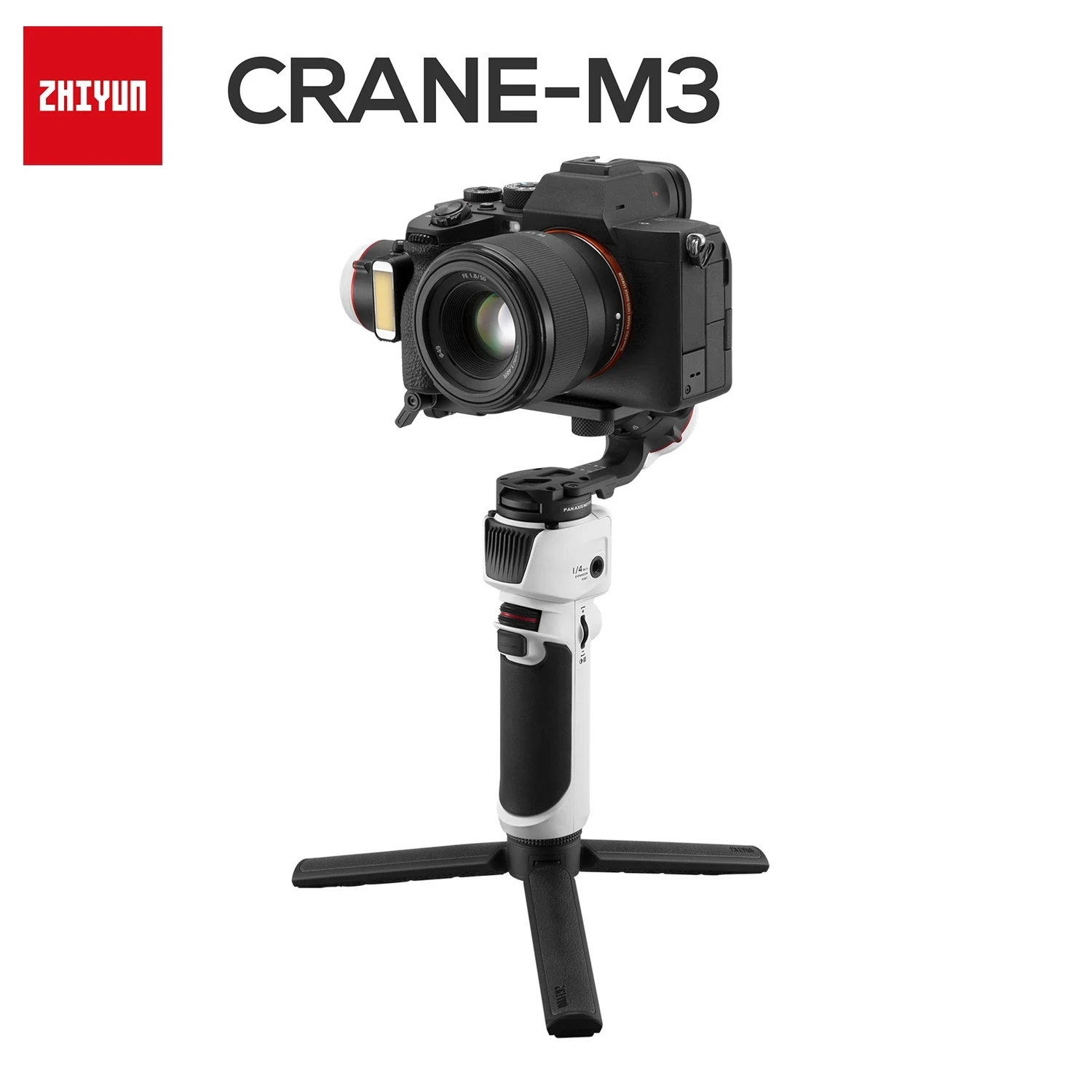 

ZHIYUN Official Crane M3 Gimbal for Mirrorless Cameras Smartphone Action Cam Handheld Stabilizer for Camera iPhone 13