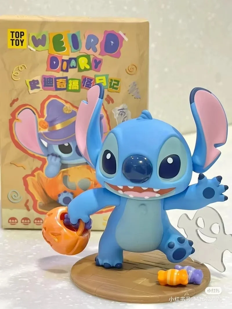 Disney Stitch слепая коробка Stiezy забавный дневник серии тайна Guss Bag аниме фигурка