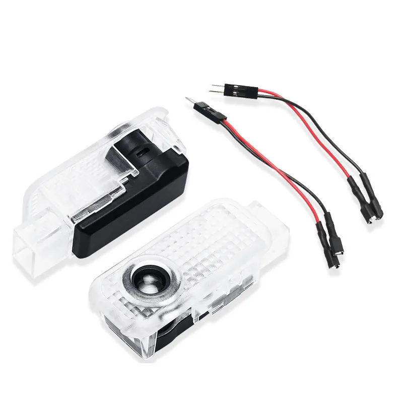 2 шт. светодиодные лампы приветствия для дверей автомобиля 3D лазерные проектора