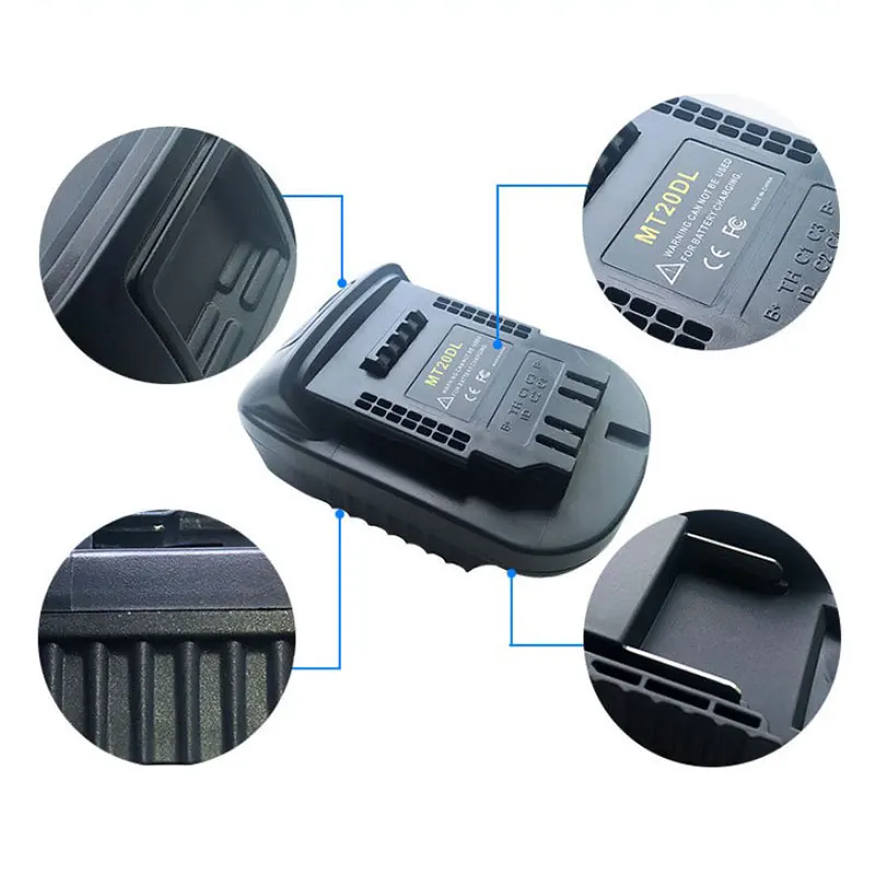 Адаптер аккумулятора Mt20Dl для литий-ионной батареи Makita 18 в 20