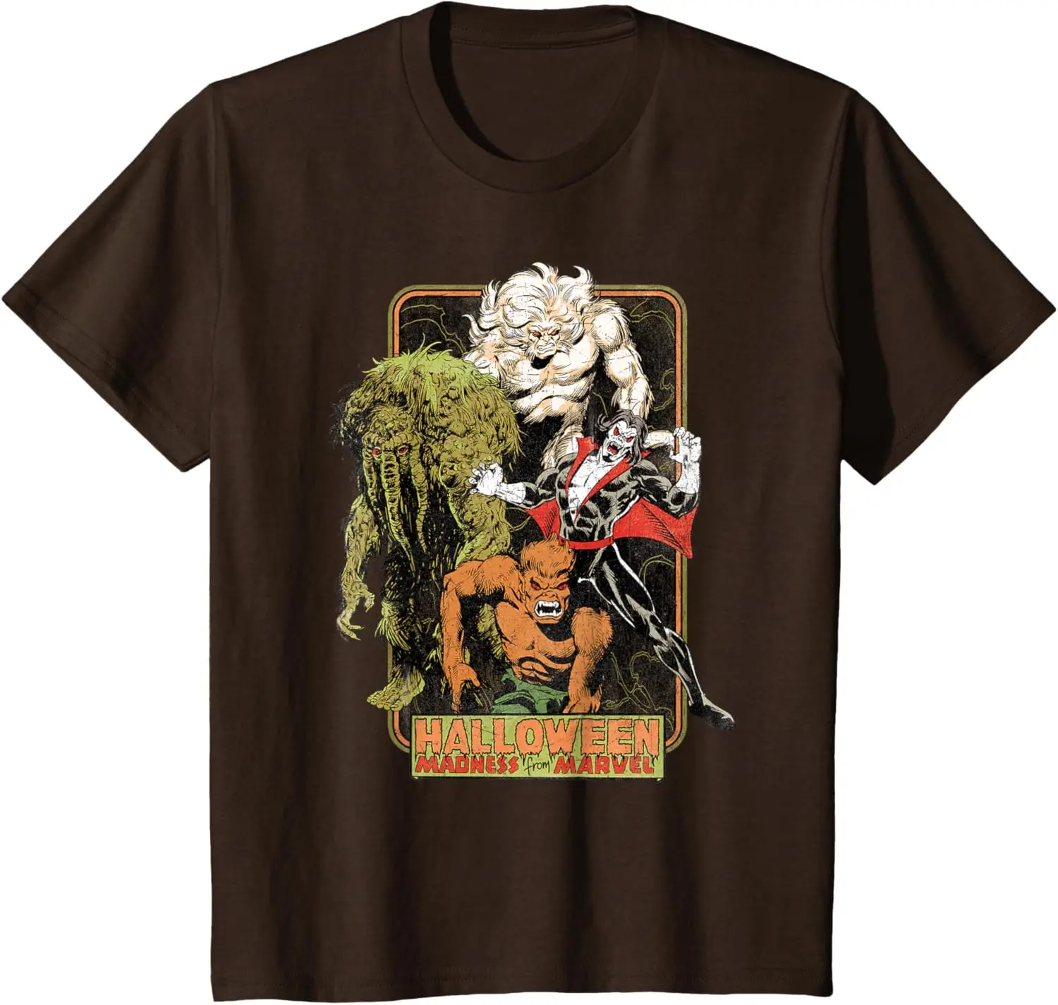 Футболка с надписью Marvel странные сказки